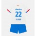 Günstige Barcelona Ilkay Gundogan #22 Babykleidung Auswärts Fussballtrikot Kinder 2023-24 Kurzarm (+ kurze hosen)